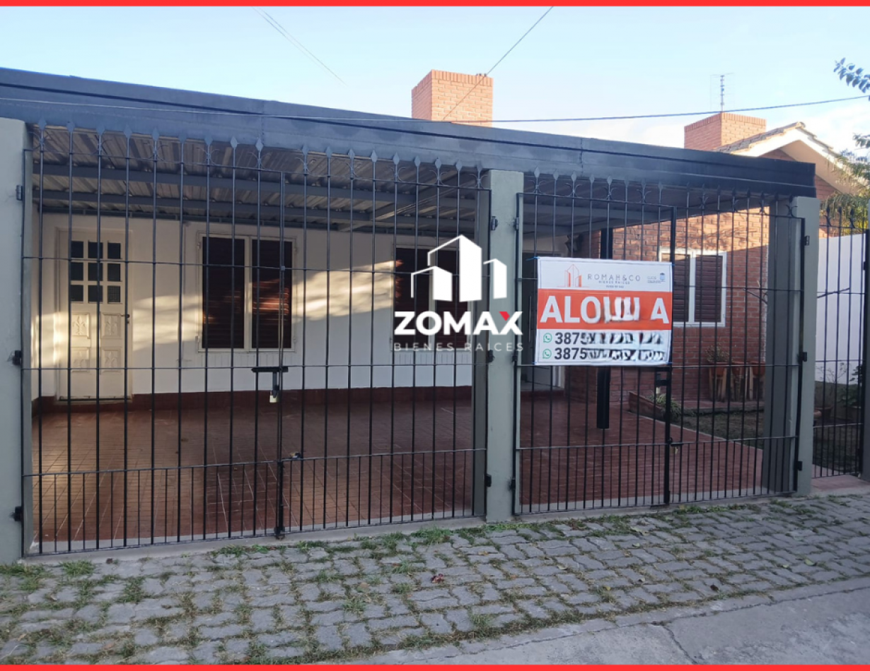 CASA EN ALQUILER - B° SAN CARLOS - ZONA SUR
